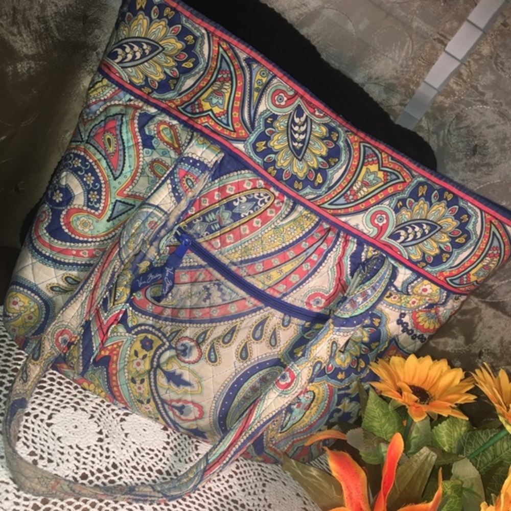 Vera Bradley Multi-Pattern Handbag - image 3